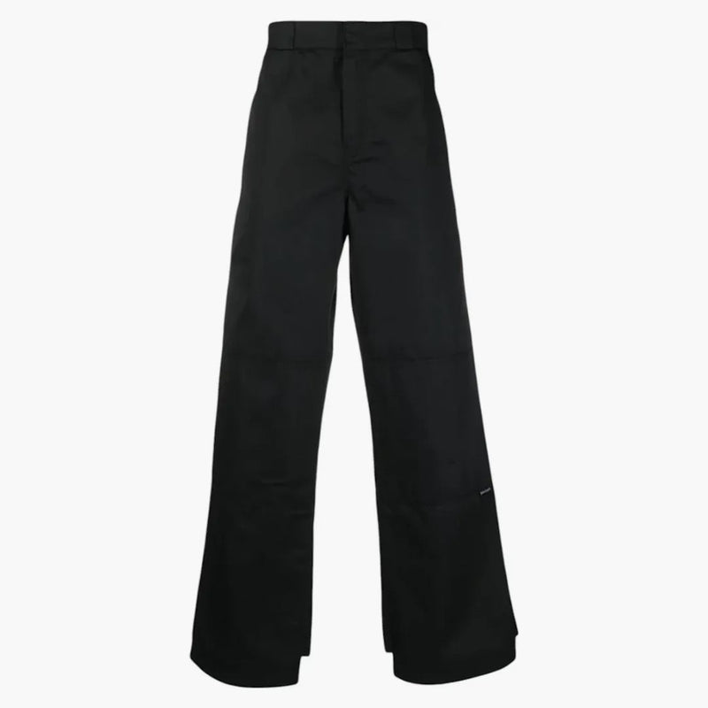 Palmové andělé obrácené pasy Chino Flare Pant Black