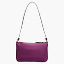 Palm Angels Satin Palm Shoulder Bag Purple