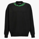 Palm Angels Seasonal Logo Sweatshirt Black/Green