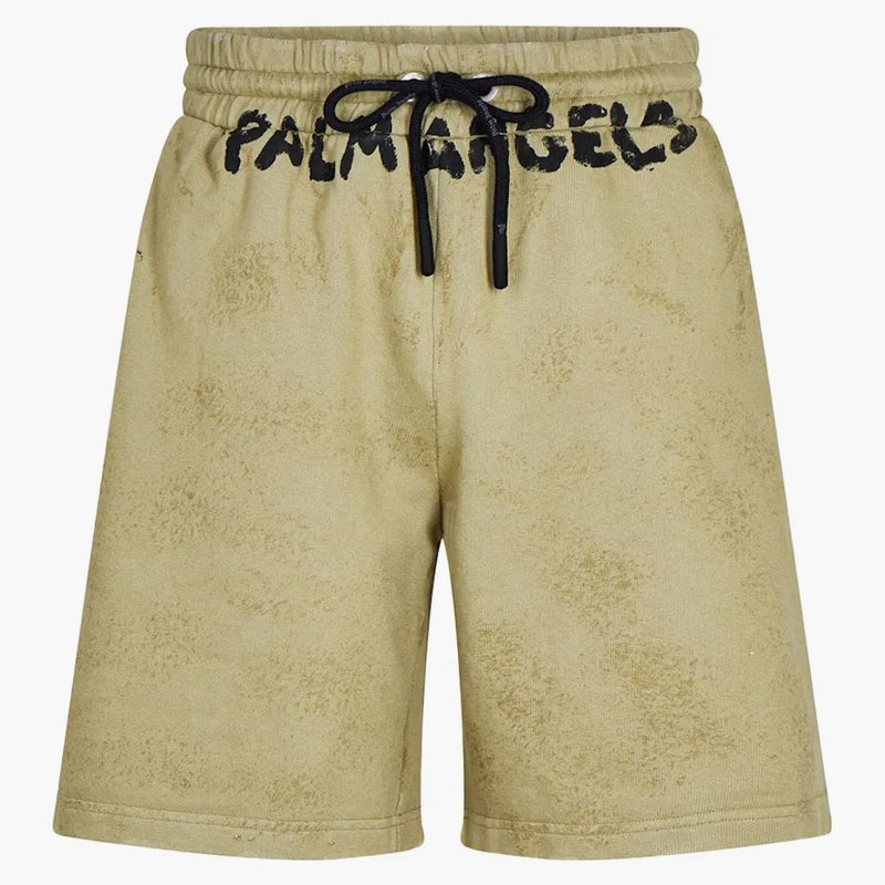 Palm Angels Logo stagionale FeetShort militare/nero
