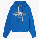 Palm Angels Shark Hoodie Blue/grey