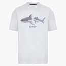 Palm Angels Shark T-shirt White/black