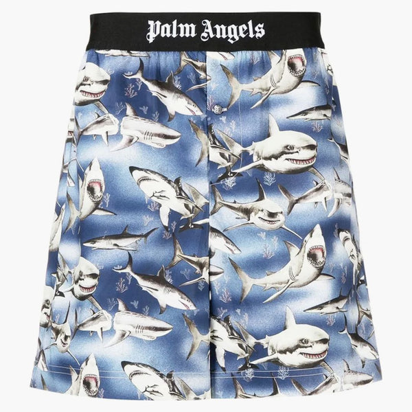 Sharks Palm Angels Easy Shorts Blue/Black/Multi