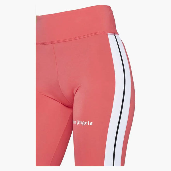 Palm Angels Side Stripe Cycling Shorts Peach