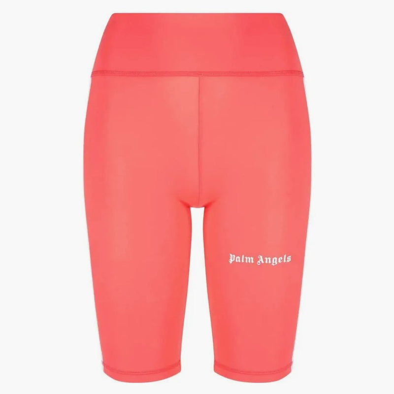 Palm Angels Side Stripe Cycling Shorts Peach