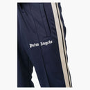 Palm Angels Side Stripe Stripe Straight Leg Track Pants FW 21 Navy Blue White
