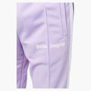 Palm Angels Side Stripe Track Pants Lilac White