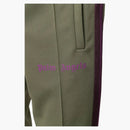 Palm Angels Side Stripe Track Pants Military Green/Purple
