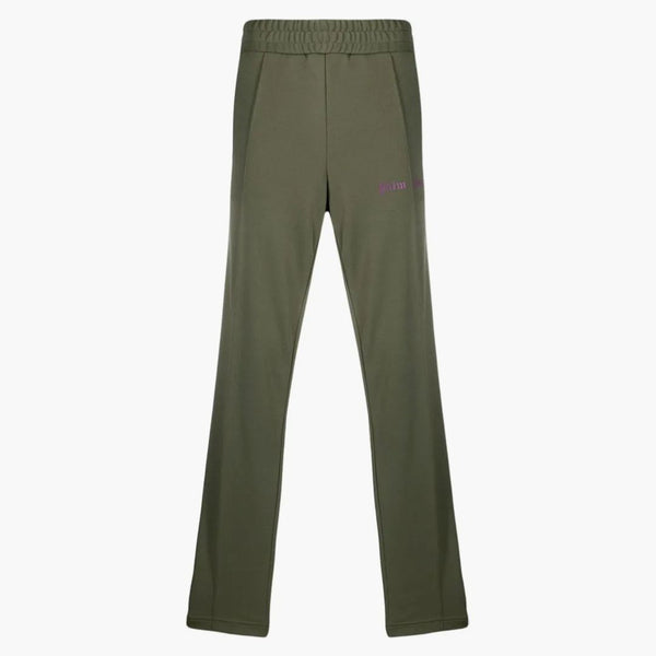 Palm Angels Stripe Pants Pants Green/Purpola militare