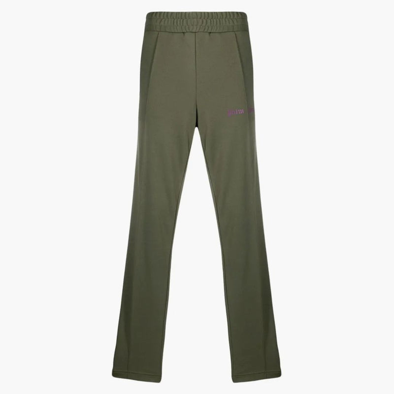 Palm Angels Stripe Pants Pants Green/Purpola militare