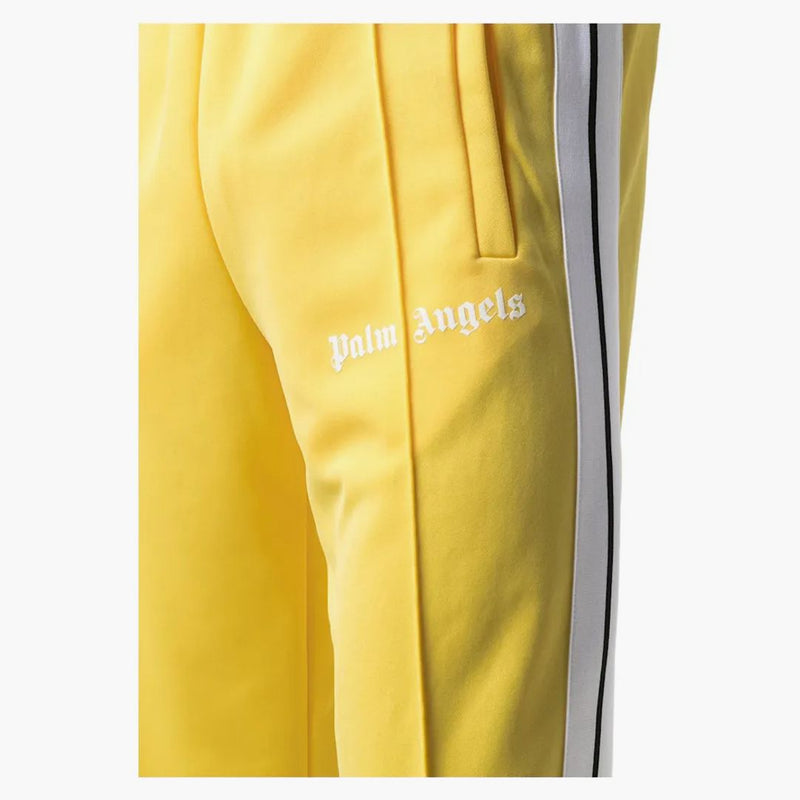 Palm Angels Side Stripe Track Pants Yellow/white