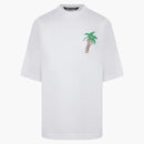 Palm Angels Sketchy Cotton Oversized T-shirt White
