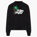 Palm Angels Sketchy Jersey Sweatshirt Black