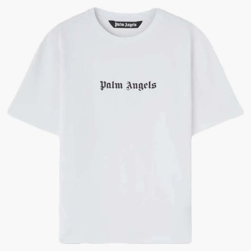Palm Angels Slim Fit T-shirt White/black
