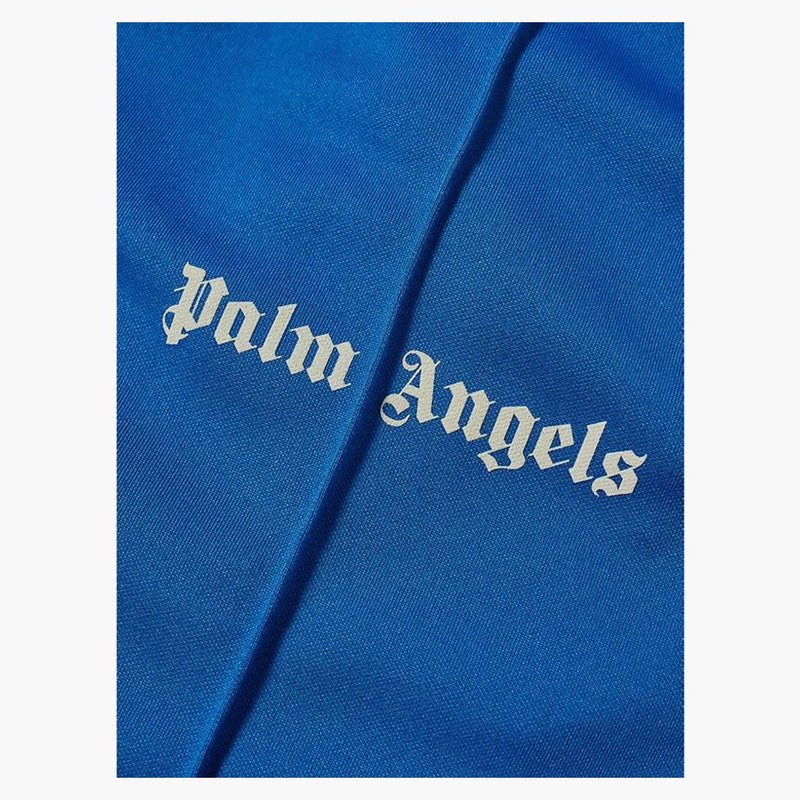 Palm Angels Slim Fit Track Pants Blue/Off White