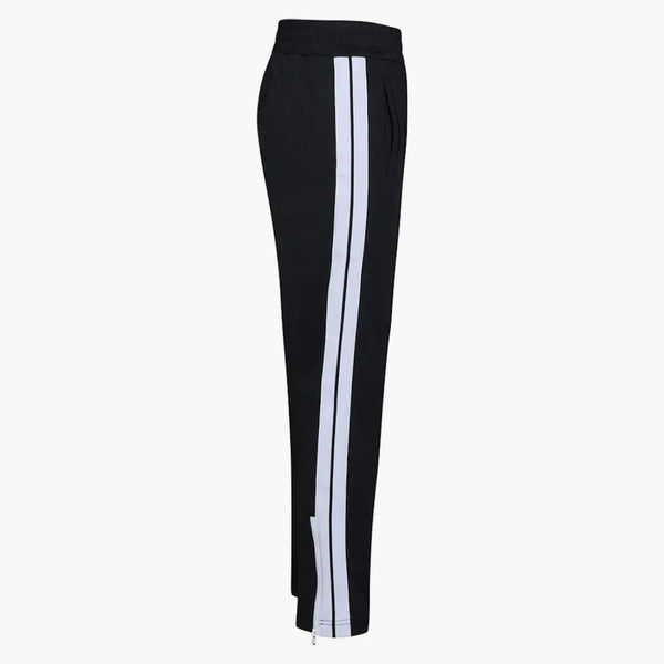 Palm Angels Slim Fit Trackpants Black/White