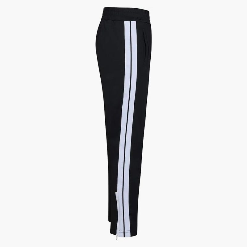 Palm Angels Slim Fit Trackpants Black/White