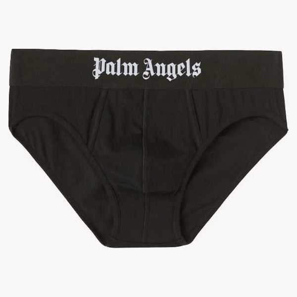 Palm Angels Slips Briefs (Pack of 2) Black/Black