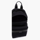 Palm Angels Small Logo Backpack Black White