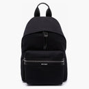 Palm Angels Small Logo Backpack Black White