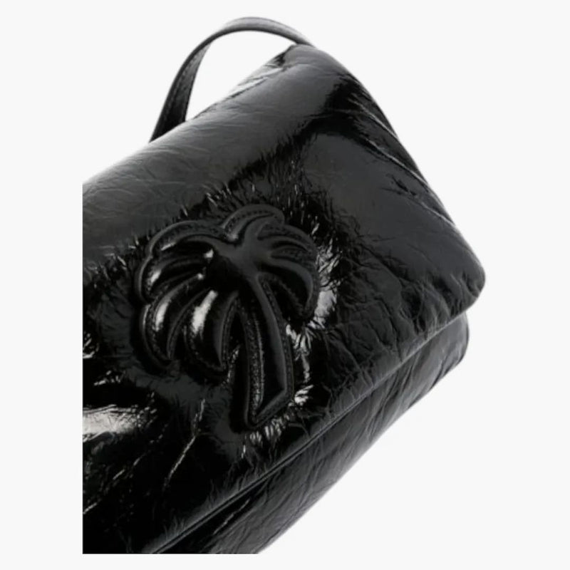 Palm Angels Soft Palm Bridge Bag Black