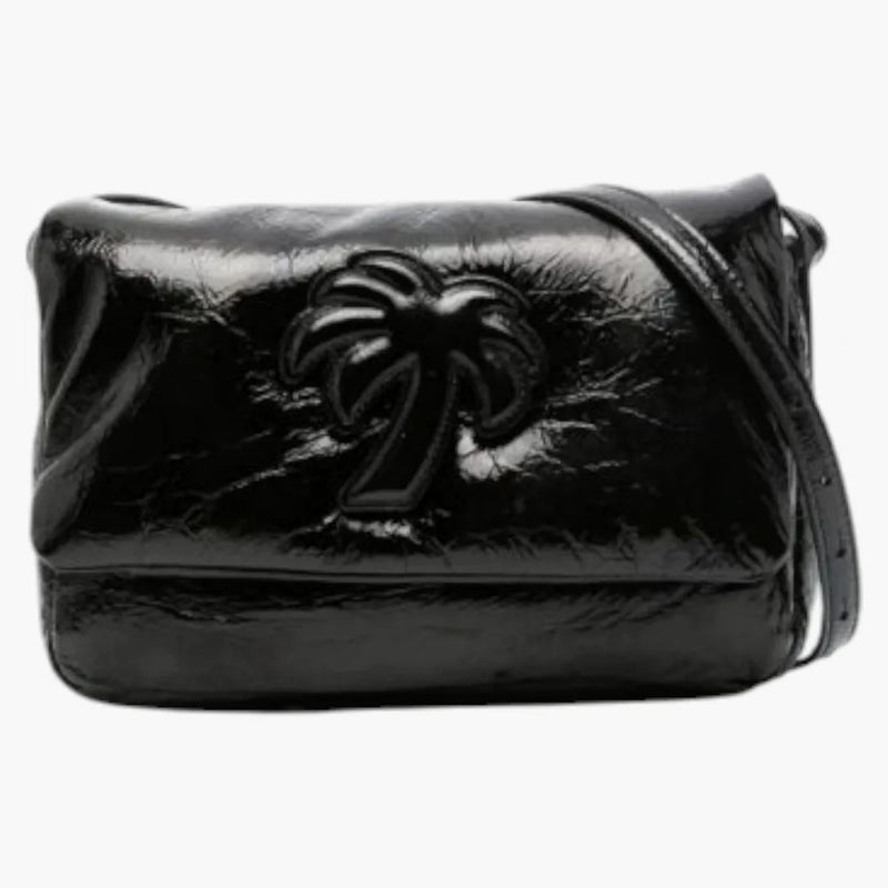 Palm Angels Soft Palm Bridge Bag Black