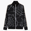 Palm Angels Spider Web Classic Track Jacket Black/White