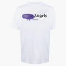 Palm Angels London Sprayed Logo T-shirt White