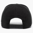 Palm Angels Spray Bear Print Cap Black Beige