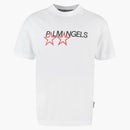 T-shirt di palme Angels Racing Whirt White/Black