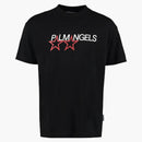 Palm Angels Racing Stars T-Shirt Black/White
