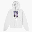 Palm Angels Stars and Palms Popover Hoodie White/Black/Purple Sunset