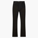 Palm Angels Straight Leg Leg Small Pocket Logo Jeans Black