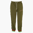 Palm Angels Striped Detail Track Pants Green/Multi