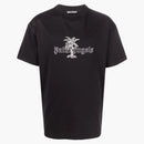 Palm Angels Sunset Palm Logo T-shirt Black/white