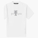 Palm Angels Sunset Palm Logo t-shirt vit/svart