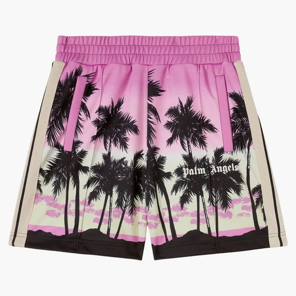 Palm Angels Sunset Track Shorts Purple/black