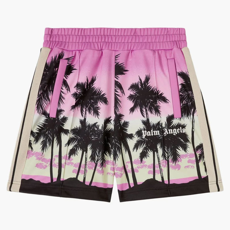 Palm Angels Sunset Track Shorts Purple/Black