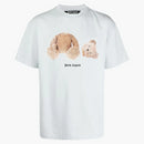 Palm Angels Teddy Bear Logo T-Shirt Illusion Blue