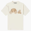 Palm Angels Teddy Bear T-shirt Fw22 Butter/brown