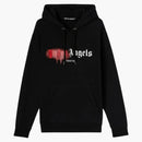 Palm Angels Tokyo Sprayed Hoodie Black/red
