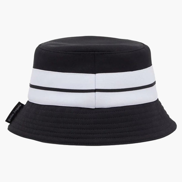 Palm Angels Track Bucket má černou/bílou