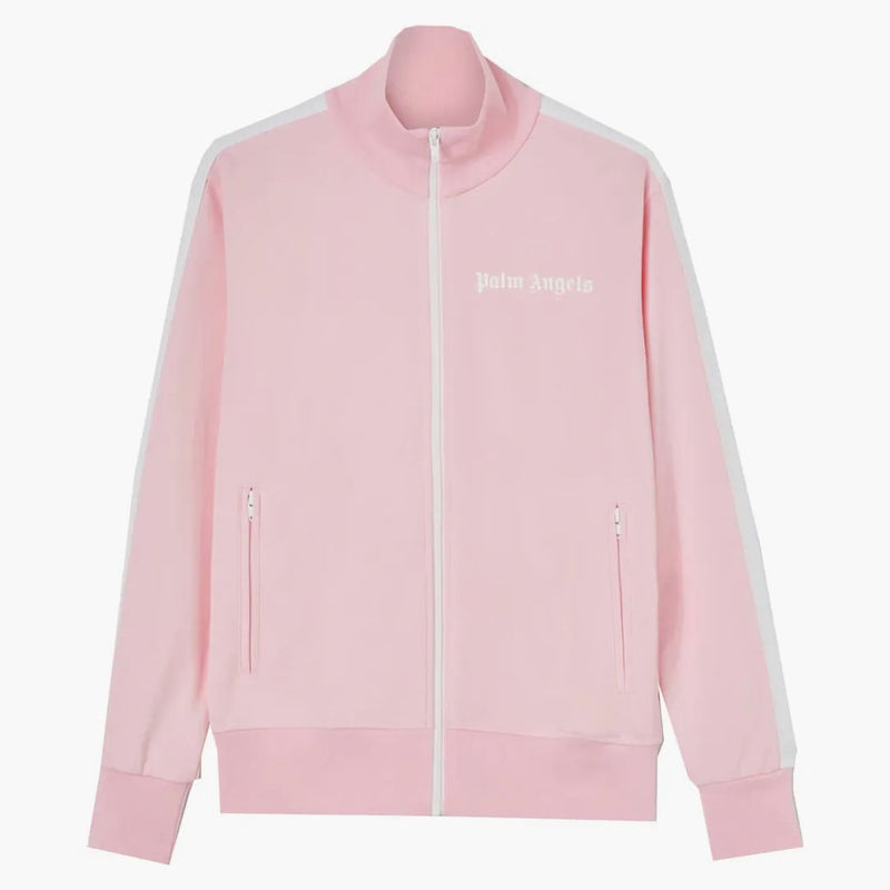 Palm Angels Track Jacket Almond Blossom/White