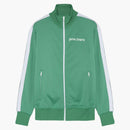 Chaqueta de pista de Palm Angels verde/blanco