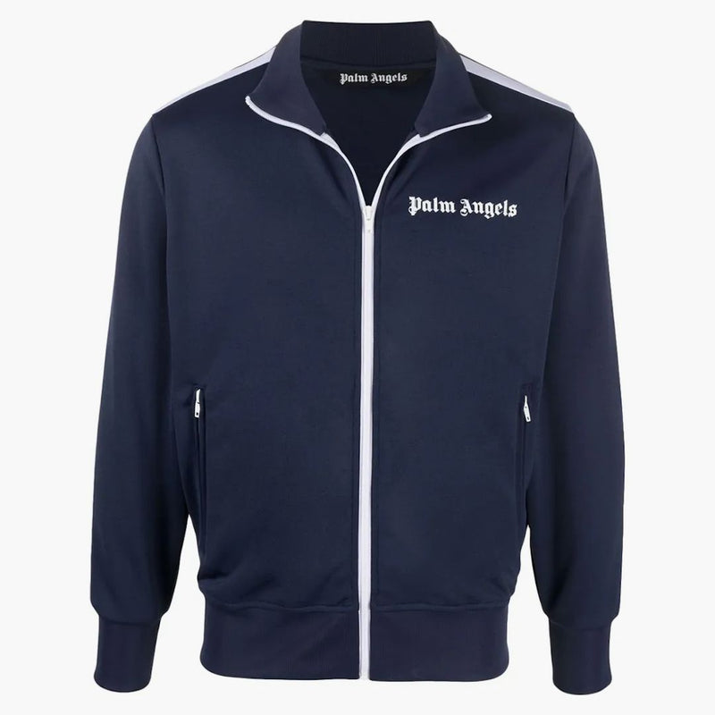 Palm Angels Track Jacket Navy Blue/White/Black SS22