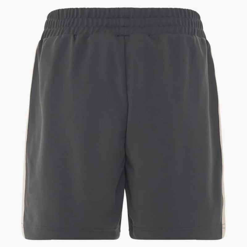 Palm Angels Traccia Shorts Grey/Off-White