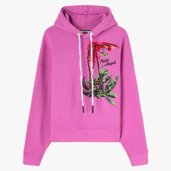 Palm Angels Unsited Palm Hoodie Purple/Green