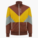 Palm Angels V Colorblock Jacket Brown/yellow/grey