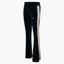 Palm Angels Velvet Flare Track Pants Black