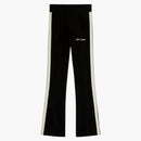 Palm Angels Velvet Flare Track Pants Black